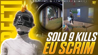 SOLO 9 KILLS IN EU EVENT • 16 KILLS CHICKEN DINNER