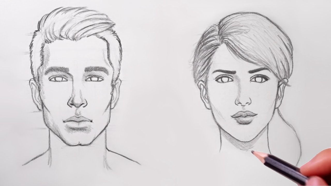 How To Draw Faces Youtube