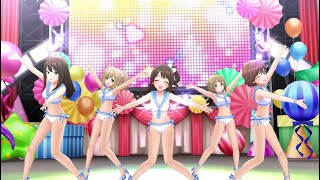 Happy New Yeah!（島村卯月、渋谷凛、本田未央、佐藤心、三村かな子）【デレステMV‐セーラーミズギ】