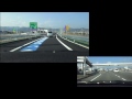 4k　徳島ic～鳴門ic　　徳島自動車道（2015年3月開通区間）　と　国道11号　　どちらのほうが早くたどり着けるか　比較してみた