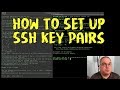 How To Set Up SSH Key Pairs from the Command Line