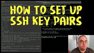 How To Set Up SSH Key Pairs from the Command Line