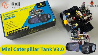 Meet my new Mini caterpillar Robot | Arduino Robotic Kit