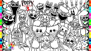 Poppy Playtime Chapter 3 Coloring Pages / How To Color All New Bosses and Monsters  / NCS Music