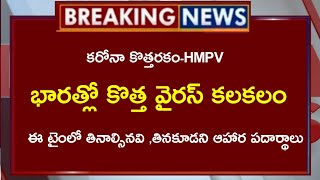 భారత్లో కొత్తరకం వైరస్ -HMPV || ఈ టైంలో తినాల్సినవి, తినకూడని ఆహార పదార్థాలు...??!! in Telugu