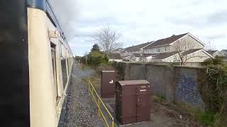 RPSI 1932 Compound V Class Merlin Departing Maynooth For Dublin Connolly