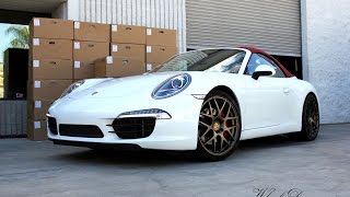 808-Series wheels installation on PORSCHE 911 Wheel Dynamics Rims!