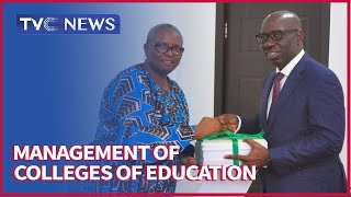 Management Of Colleges Of Education: Governor Obaseki Receives Report Of Commission Of Inquiry