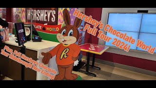 Hershey's Chocolate Tour Full Ridethrough & Chocolate World Tour!