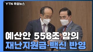 내년 예산안 558조 합의...재난지원금·백신 예산 반영 / YTN