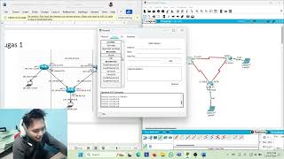 TUGAS 1 JARKOM ROUTING STATIC AHMAD YUSRIL IHSAN SYABANA