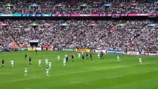 Kick-off, first phase of play, and line-out NZ vs Arg - Rugby World Cup 2015