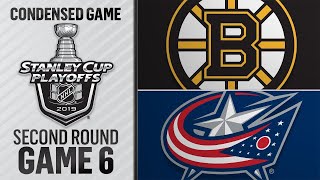 05/06/19 Second Round, Gm6: Bruins @ Blue Jackets