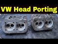 VW Air Cooled Head Porting - How I do it