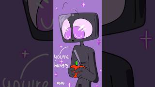 You're hungry? (Minecraft animation) not ship!!! #minecraft #enderman