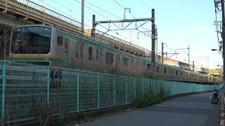 2023/05/09 【回送】 E233系 \u0026 E231系 尾久車両センター | Japan Railways: E231 \u0026 E233 Series at Oku