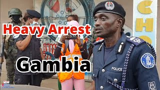 Police and Army Clashes With Vendors in The Gambia