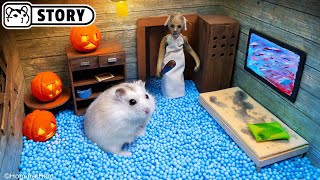 🐹 Hamster Escapes the Granny Maze for Pets on Halloween 🐹 Homura Ham