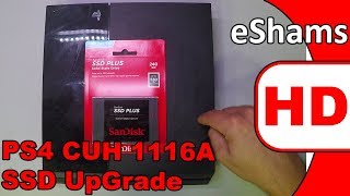 PS4 CUH 1116A SSD UpGrade