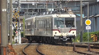 富山地方鉄道　14760形　稲荷町駅到着　走行動画