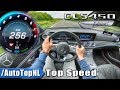 Mercedes Benz CLS 450 4Matic TOP SPEED on AUTOBAHN POV by AutoTopNL