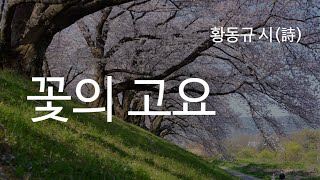 꽃의 고요 _ 황동규 시(詩)