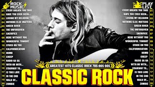 Classic Rock Songs 70s 80s 90s Full Album🔥Queen, Aerosmith, ACDC, U2, Guns' N Roses, Metallica