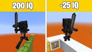 Minecraft Wither Skeleton IQ Test! 😂 #Shorts