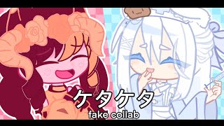 ˚ ₊•✧ ケタケタ || kara kara... fake collab @Y3LLOWx and cinnamoroll☁️ ✧•₊˚