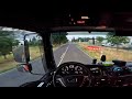 POV Truck Driving in Germany: A Journey Through The Scenic Landscapes of Brandenburg's Countryside