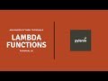 Python Lambda | Advanced Python | Tutorial 18