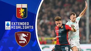 Genoa vs. Salernitana : Extended Highlights | Serie A | CBS Sports Golazo