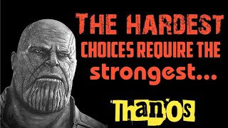 Thanos Quotes | Avengers Infinity War | Prime4u