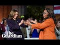 Kamala Harris appears in campaign event with Oprah Winfrey