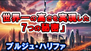 【驚愕の技術】ブルジュ・ハリファの7つの驚異的技術とは？【信実・雑学】