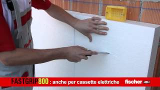 fischer FASTGRIP 800: l'adesivo poliuretanico per pannelli isolanti - #fischer #edilizia #isolante