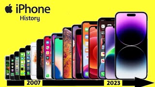 Evolution of iPhone 2007-2023 | iPhone Evolution