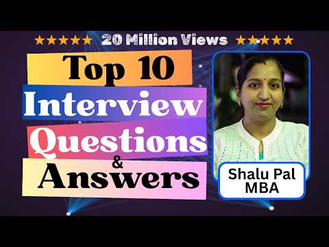 Top 10 Interview Questions and Answers (English) Top 10 Interview Questions and Answers (English)