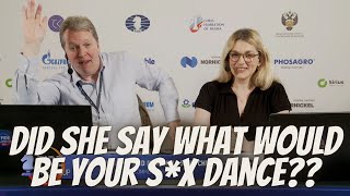 Nigel Is Confused When Almira Asked Him What Would Be His S*x Dance | FIDE World Cup 2021 Final