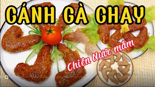 Cách làm CÁNH GÀ CHIÊN NƯỚC MẮM chay Hấp dẫn dễ làm | ATHG