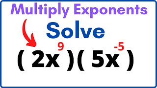 Example Problems applying Multiplying Exponents Rules