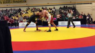 2015 CIS Championships: 120 kg Tom McCrae vs. Manheet Kahlon