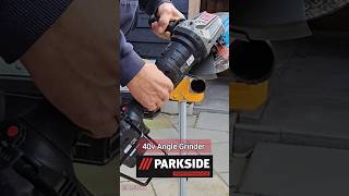 40v Angle Grinder Parkside Performance  #parksidetools #parkside #tools #grinding