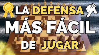 GANA con la DEFENSA más FÁCIL de JUGAR🤩♟️