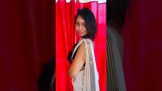 Asianet Serial Actress Sreethu Krishnan Without Makeup| Hot Navel Slip | Mallu | Tamil