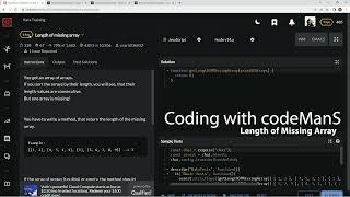 Codewars 6 kyu Length of Missing Array JavaScript