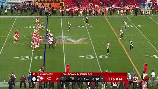 Antoine Winfield Jr Intercepts Patrick Mahomes | Super Bowl LV |