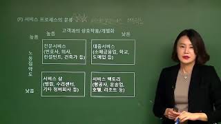 [메인에듀] CS리더스관리사인강 필기(백서연교수) CS개론 '서비스프로세스'