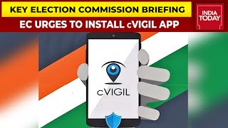 U.P Polls 2022: Election Commission Urges Voters To Install cVIGIL App To Ensure Fair Elections