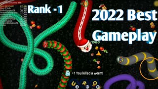 2022 Best Gameplay worms zone io | Wormate io 2022 Best Gameplay | snake io 2022 best Gameplay